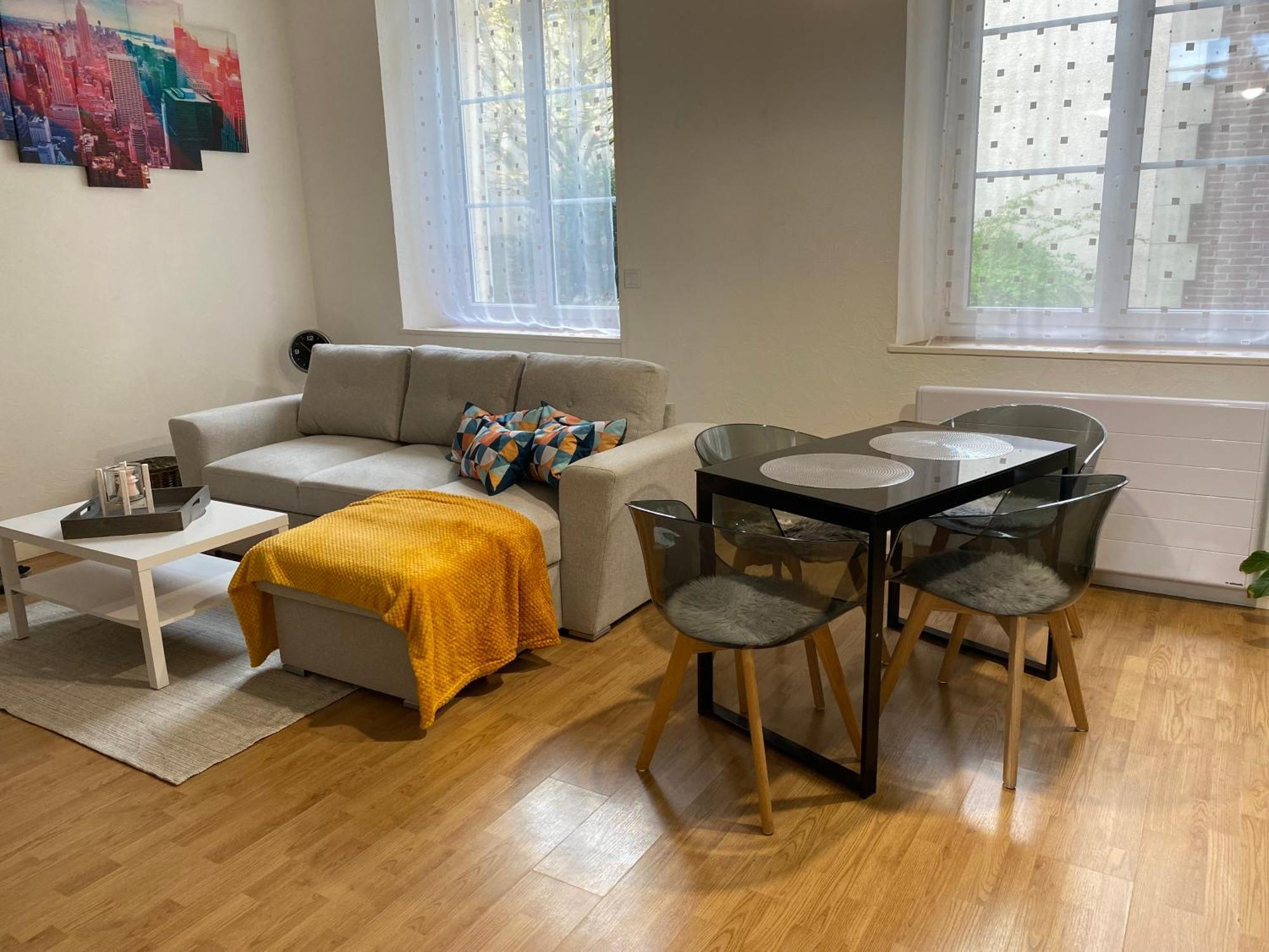 Appartement Coeur Centre Ville 努瓦永 外观 照片